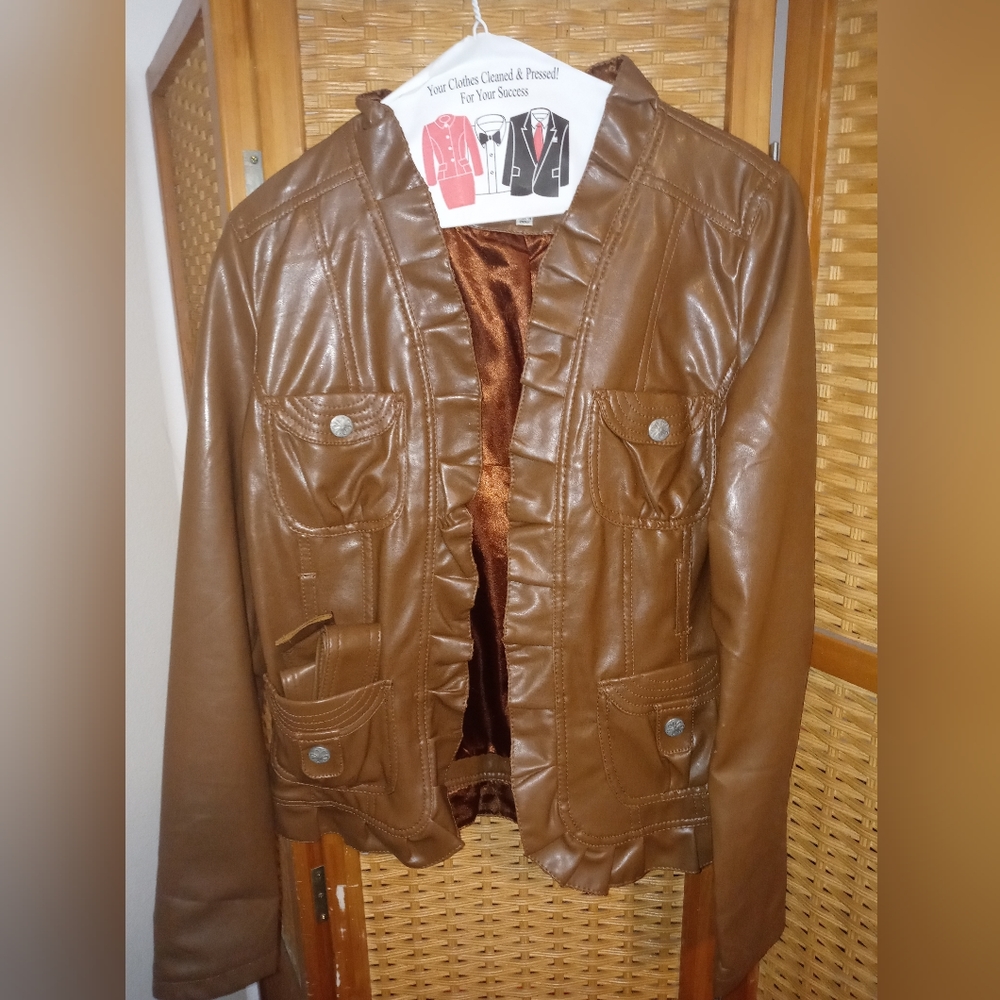 Poetry faux let her jacket